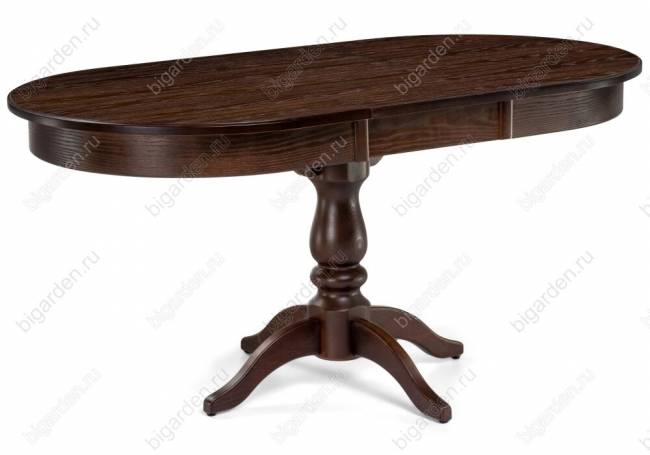 Деревянный стол Saerus орех темный