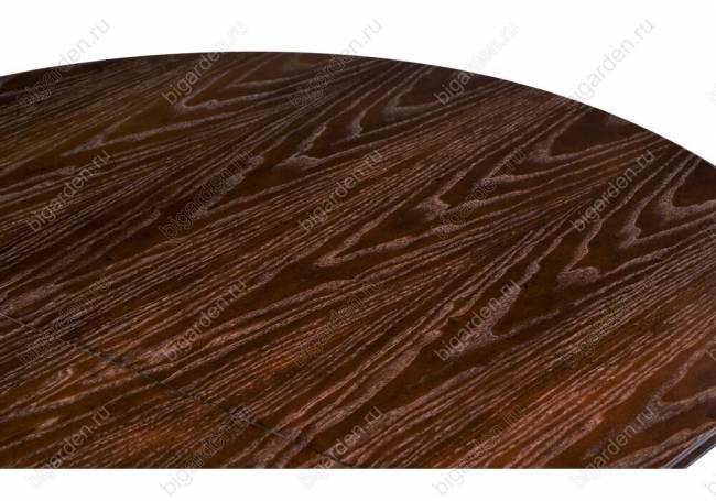 Деревянный стол Saerus орех темный