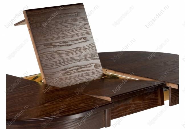 Деревянный стол Saerus орех темный