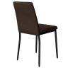 Стул DikLine 270 SB3 шоколад, ножки черные