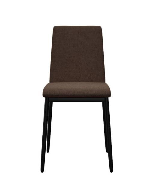 Стул DikLine 270 SB3 шоколад, ножки черные