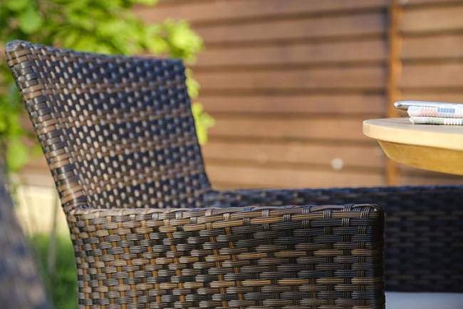 Обеденный комплект МОДЕНА 116 см на 4 персоны с креслами