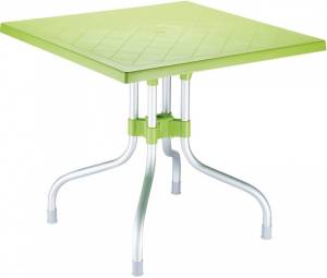 Стол пластиковый Forza светло-зеленый 800х800х720 мм