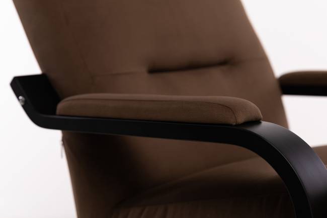 Кресло Leset Оскар Венге V23 молочный шоколад Кресло Leset Оскар Венге V23 молочный шоколад