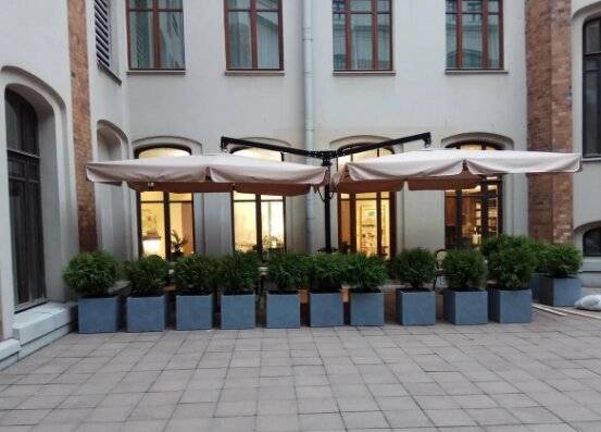 Зонт двух-купольный 2.5 х 5.3