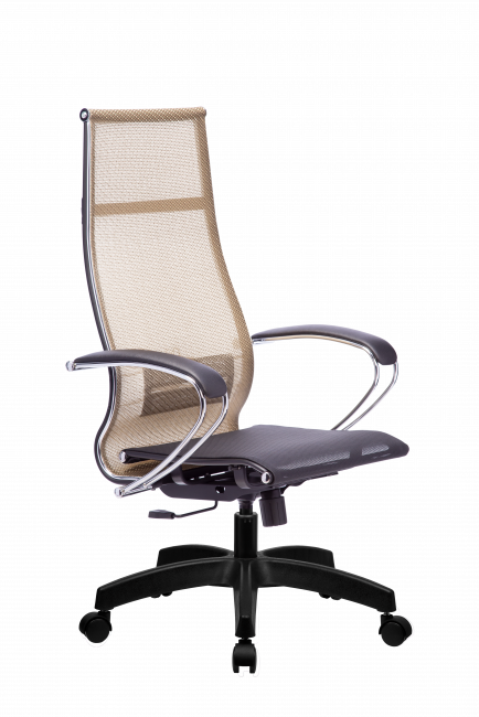 Кресло МЕТТА-7(MPRU)/подл.131/осн.001, золотой ротанг