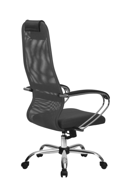 Кресло SU-B-8/подл.131/осн.003, темно-серый/темно-серый