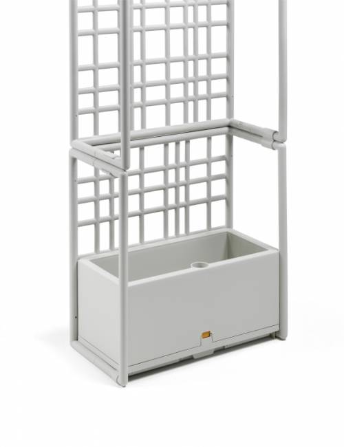 Кашпо пластиковое модульное Sipario 3 гипс 703х350х2109 мм