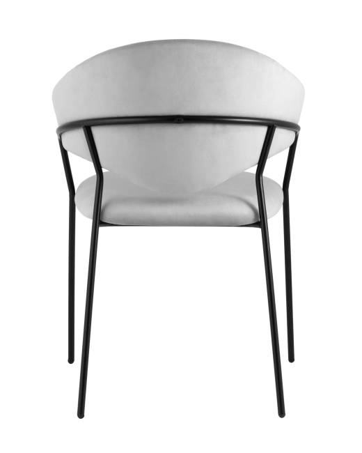 Стул Алексис велюр серый