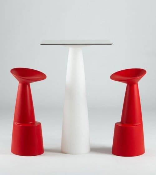 Стол из HPL пластика барный Hopla Standard 790х790х1100 мм