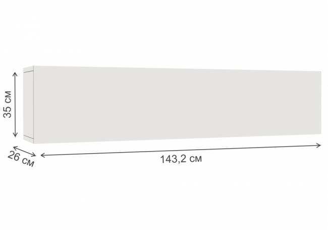 Корпусная мебель Корпусная мебель Модена комплектация 2 белый / дуб вотан