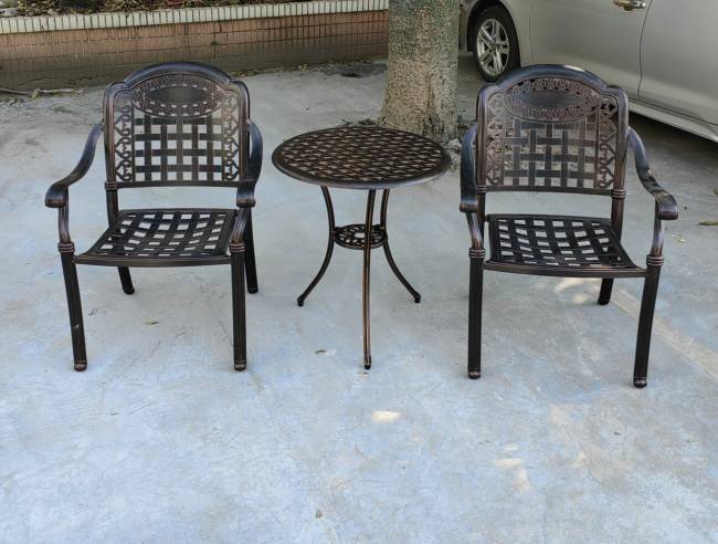 Комплект мебели из алюминия Harbin 2