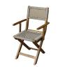 Стул из акации CALISTO складной с подлокотниками  Joygarden