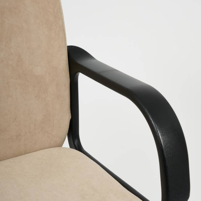 Кресло LEADER флок , бежевый, 7