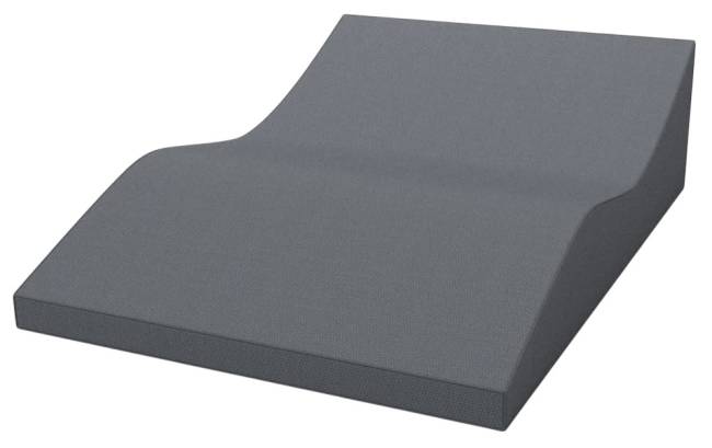 Лежак мягкий двойной Titanic 2000х1360х550 мм