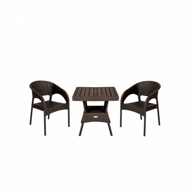 Набор мебели Ola Dom, коричневый