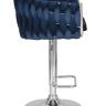 Набор 2 шт Стул барный DOBRIN MARCEL, синий велюр (MJ9-117)