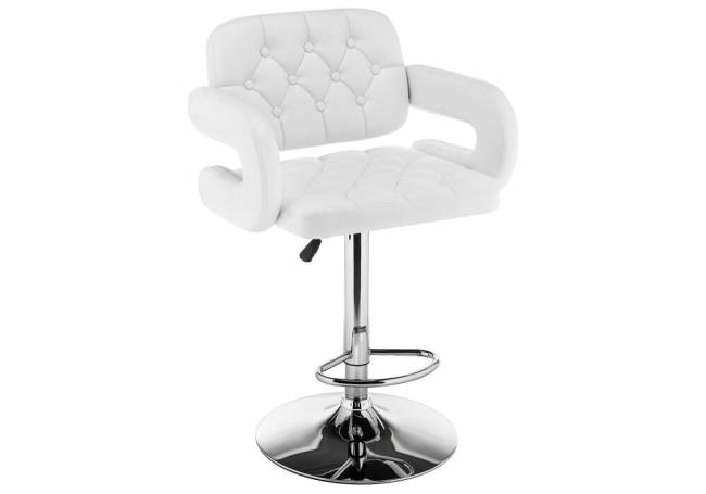 Барный стул SHINY белый