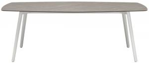 Стол ламинированный Squid белый, сланец 2090х1080х730 мм