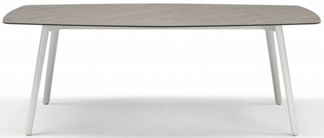 Стол ламинированный Squid белый, сланец 2090х1080х730 мм Стол ламинированный Squid белый, сланец 2090х1080х730 мм