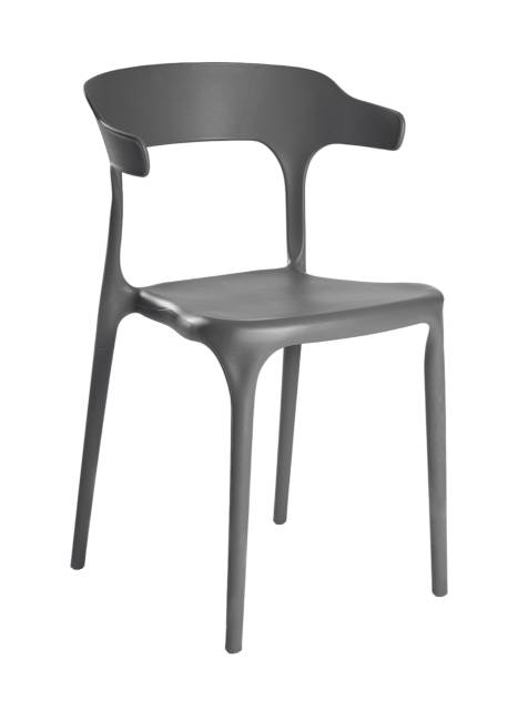 Стул Ранк, пластик серый