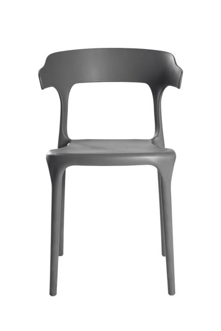 Стул Ранк, пластик серый
