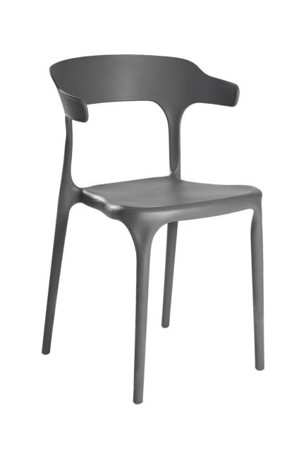 Стул Ранк, пластик серый