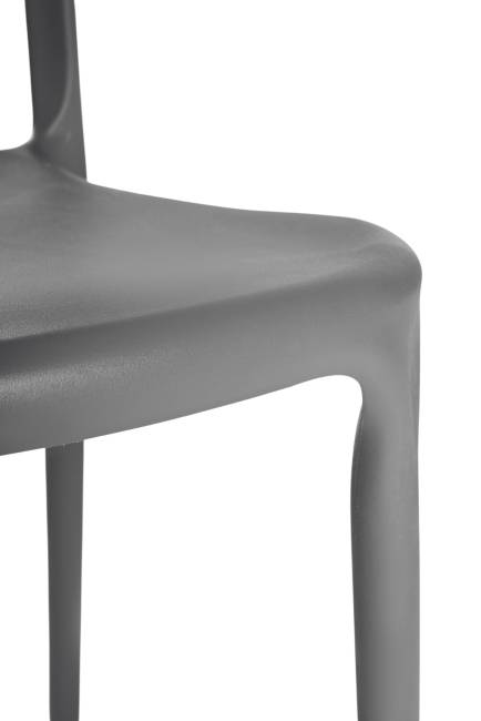 Стул Ранк, пластик серый