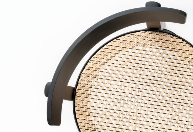 Стул деревянный Folk черный, черный ясень, натуральный 450х445х745 мм