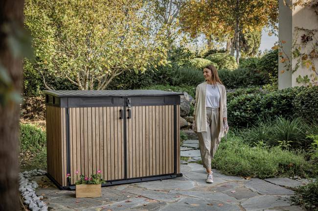 Ящик-шкаф Горизонтальный (Horizontal Shed) 2020 л. коричневый венецианский