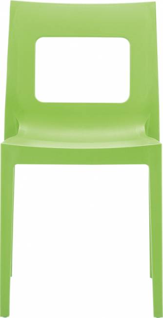 Стул пластиковый Lucca зеленый 420х490х820 мм