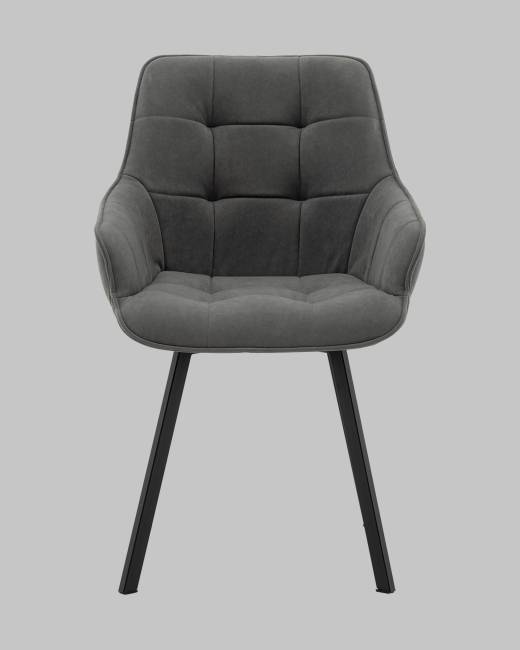 Стул Амальри велюр светло-серый