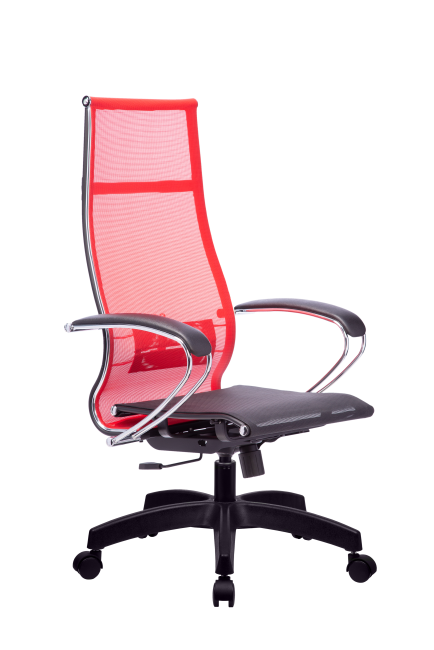 Кресло МЕТТА-7(MPRU)/подл.131/осн.001, красный