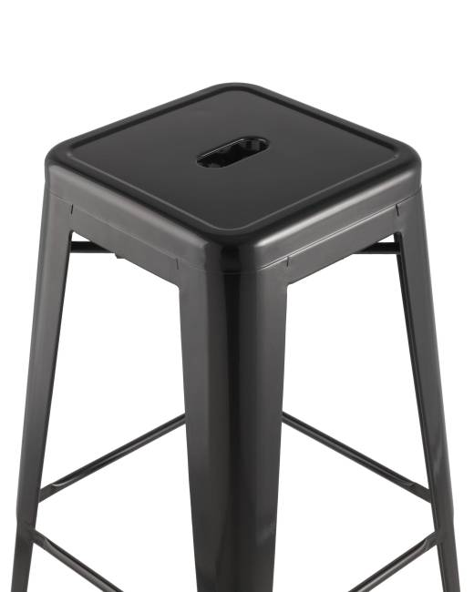 Стул барный TOLIX черный глянцевый