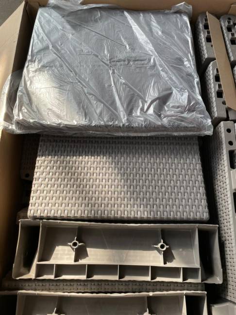 Диван пластиковый Корфу (Corfu love seat) капучино Диван пластиковый Корфу (Corfu love seat) капучино