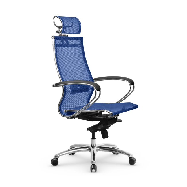 Кресло Samurai S-2.05 MPES, синий/черный/синий