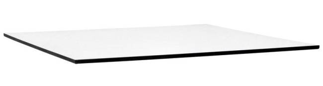 Столешница прямоугольная Solid Compact 790x690 белый 790х690х12 мм