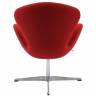 Кресло SWAN CHAIR красный кашемир