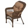 Комплект мебели MEDISON M (Мэдисон) коричневый из искусственного ротанга