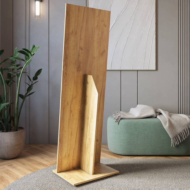 Зеркало напольное Стелла 2 дуб крафт золотой 163,5 см x 50 см