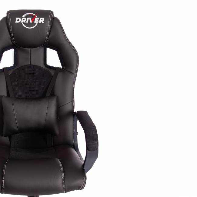 Кресло DRIVER (22) кож/зам/ткань, черный/черный , 36-6/TW-11 черный/черный кож/зам/ткань Кресло DRIVER (22) кож/зам/ткань, черный/черный , 36-6/TW-11 черный/черный кож/зам/ткань