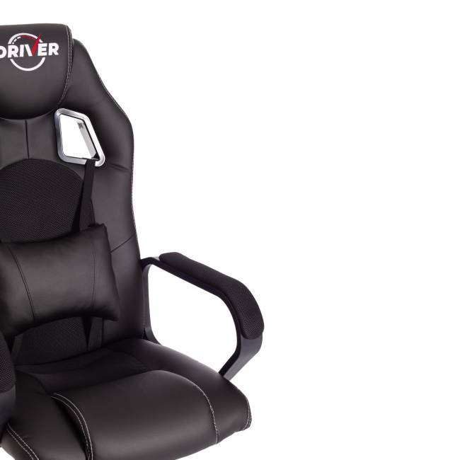 Кресло DRIVER (22) кож/зам/ткань, черный/черный , 36-6/TW-11 черный/черный кож/зам/ткань Кресло DRIVER (22) кож/зам/ткань, черный/черный , 36-6/TW-11 черный/черный кож/зам/ткань