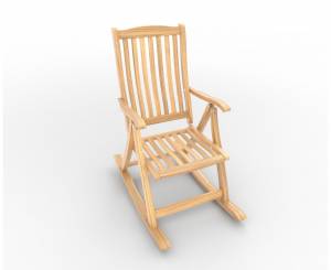 ​Кресло-качалка из дуба "Leda"