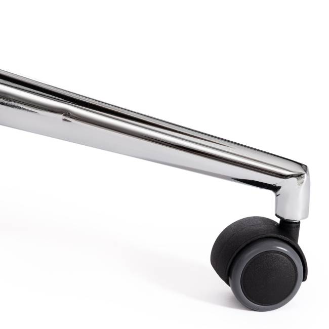 Кресло Модена/Modena хром флок , оранжевый, 18 оранжевый флок