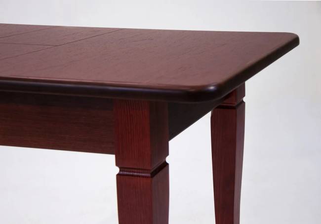 Обеденная группа Моцарт 120 со стульями Рич/ ромб бежевый, Орех