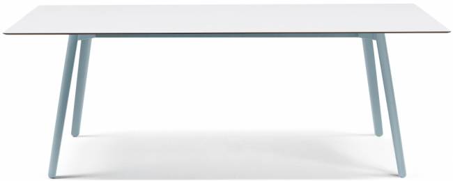 Стол ламинированный Squid голубой, белый 2090х1000х730 мм Стол ламинированный Squid голубой, белый 2090х1000х730 мм