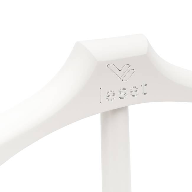 Вешалка со стулом Leset Атланта Белый Коричневый Белый Вешалка со стулом Leset Атланта Белый Коричневый Белый