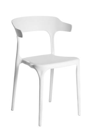 Стул Ранк, пластик белый