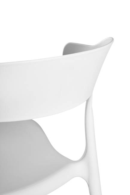 Стул Ранк, пластик белый