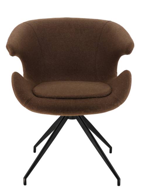 Обеденное кресло Everprof Liberty Ткань Коричневый Обеденное кресло Everprof Liberty Ткань Коричневый